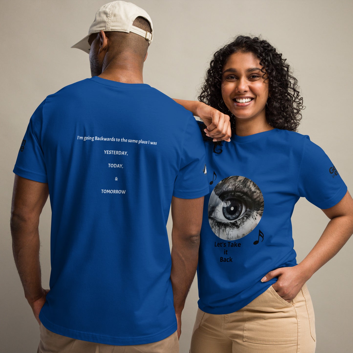 Back - Gem in Eye Unisex t-shirt