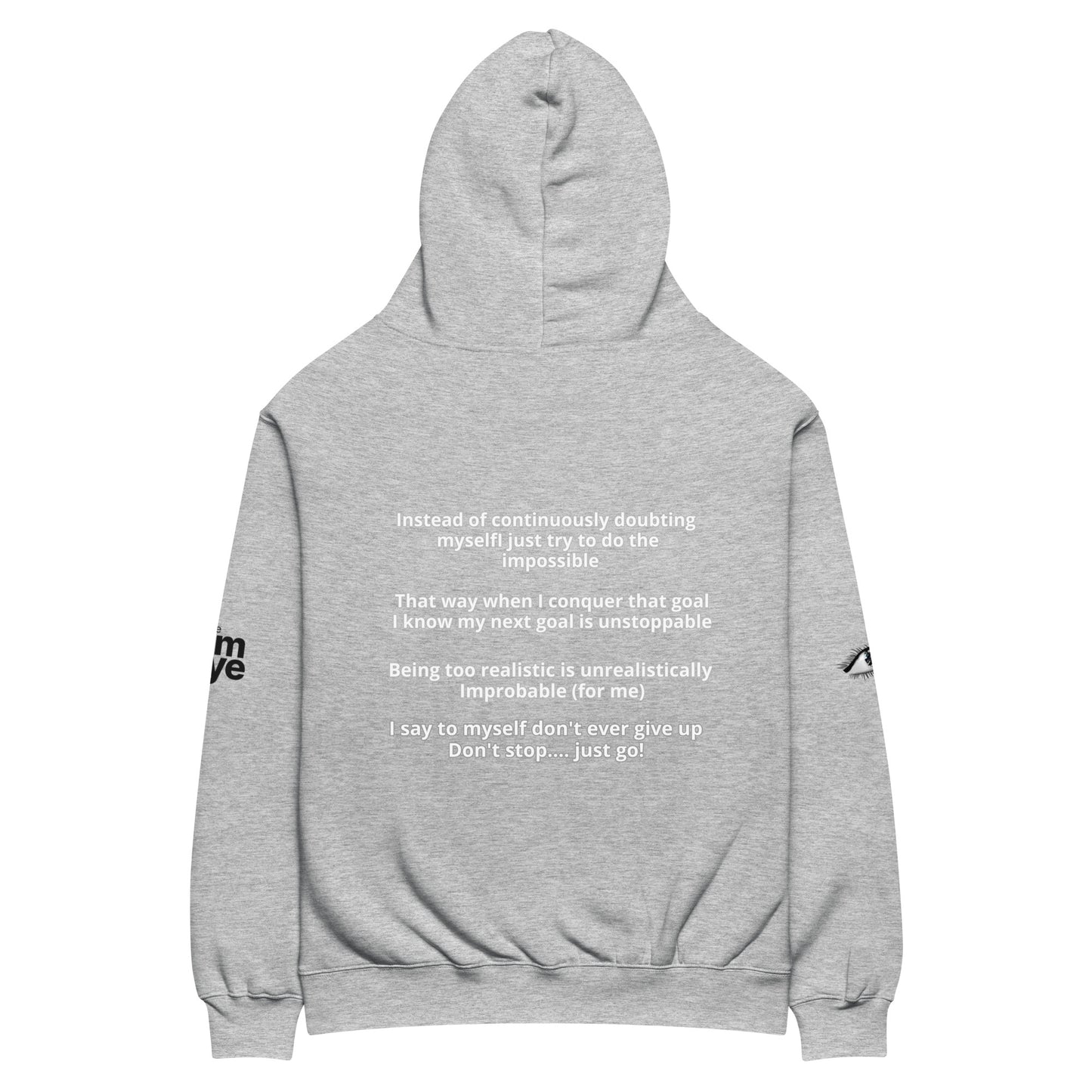 Unisex oversized hoodie