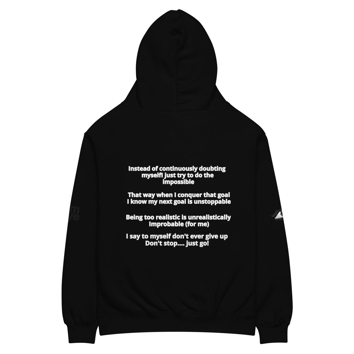 Unisex oversized hoodie