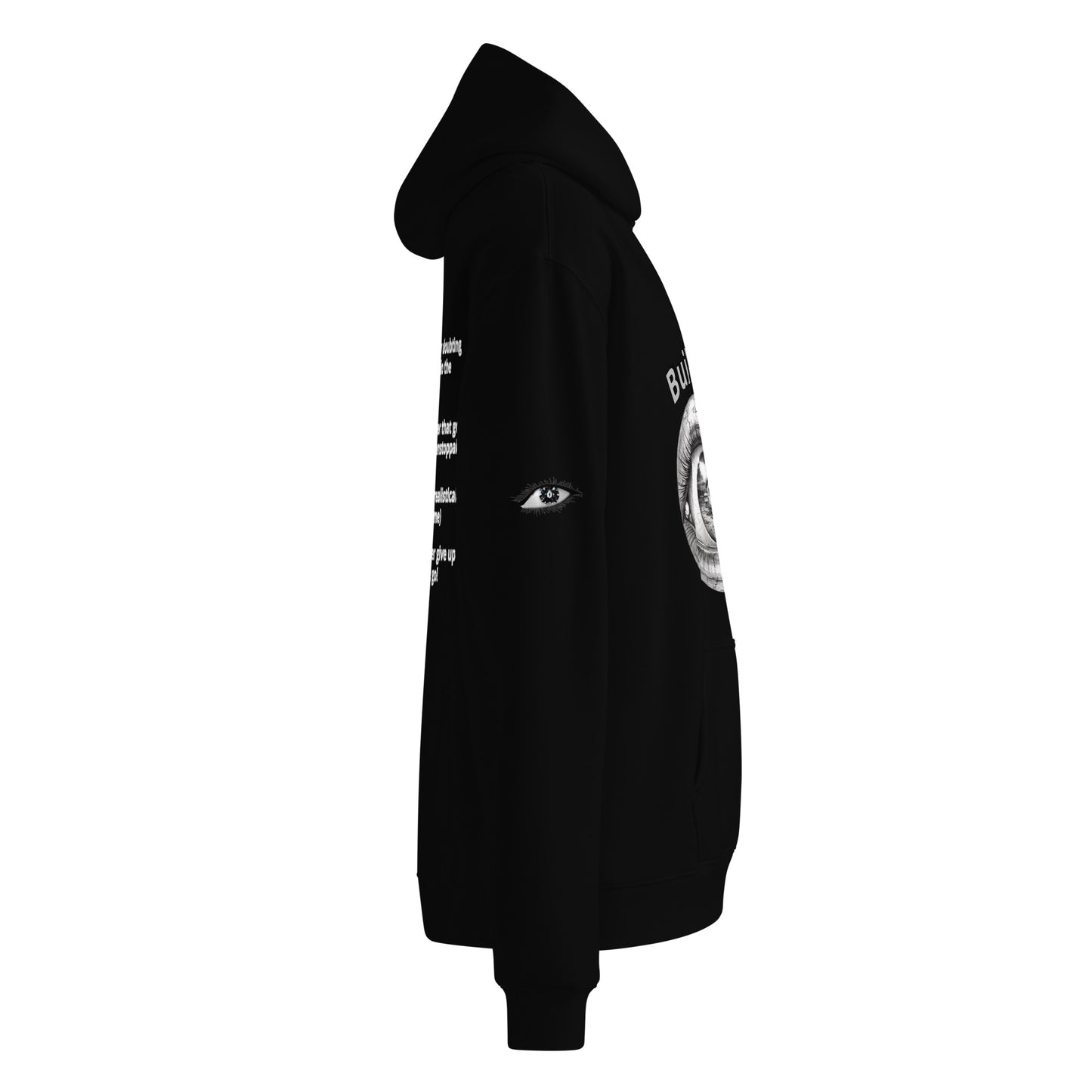 Build It - (Special Edition) Gem in Eye oversized hoodie