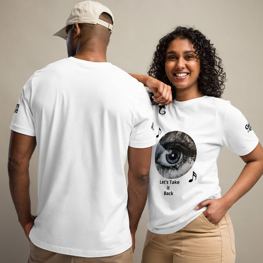 Back - Gem in Eye Unisex t-shirt